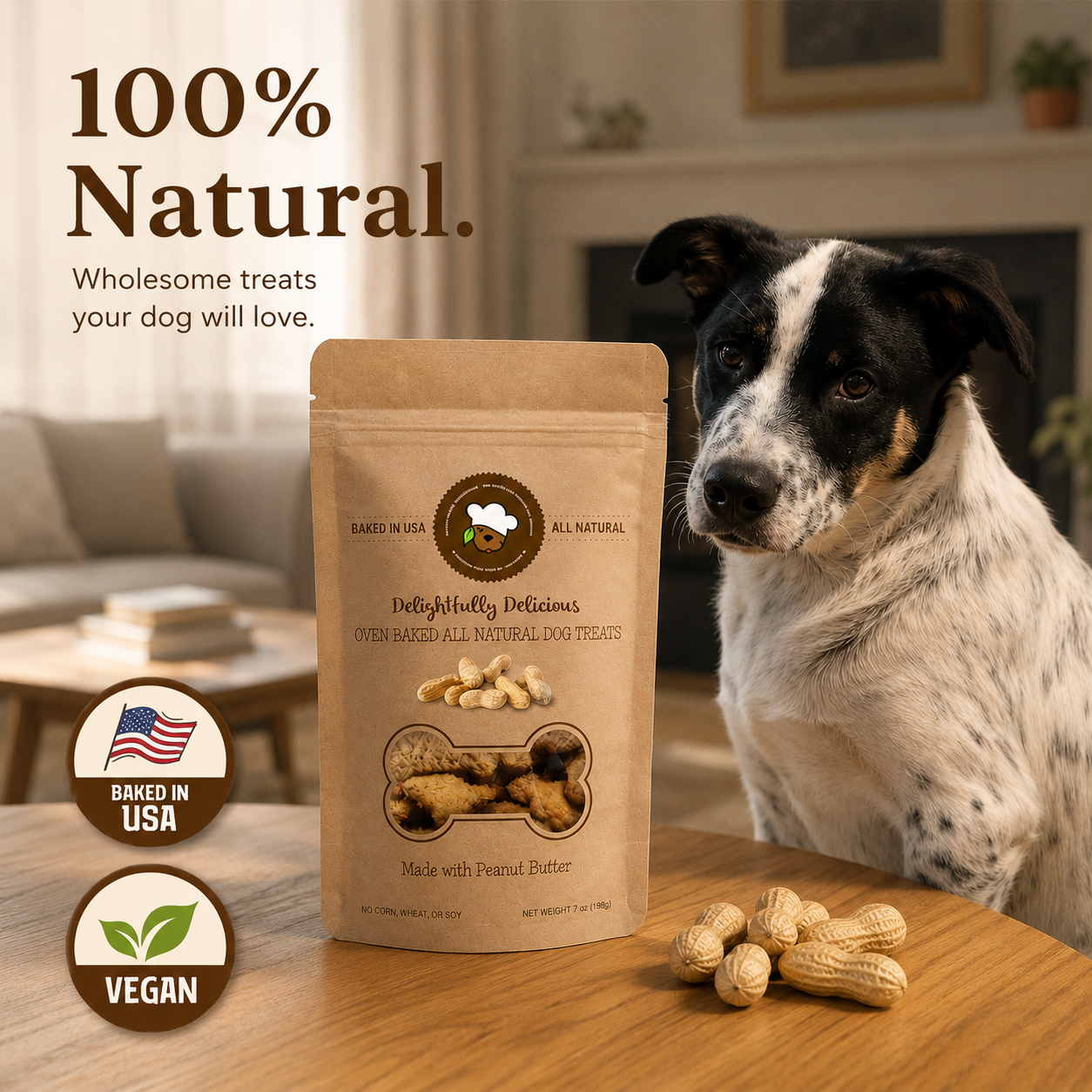Handcrafted All Natural Dog Treats