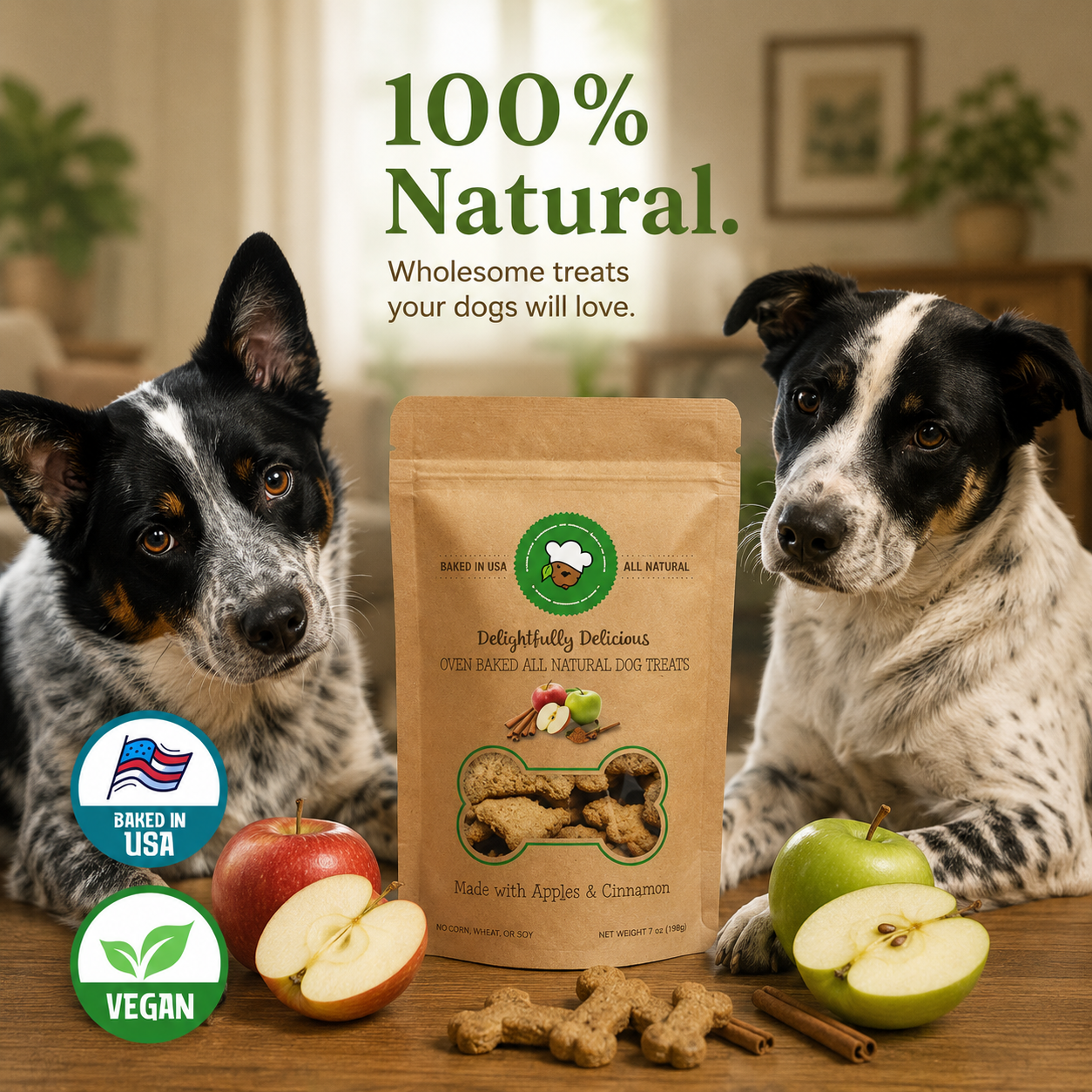Handcrafted All Natural Dog Treats
